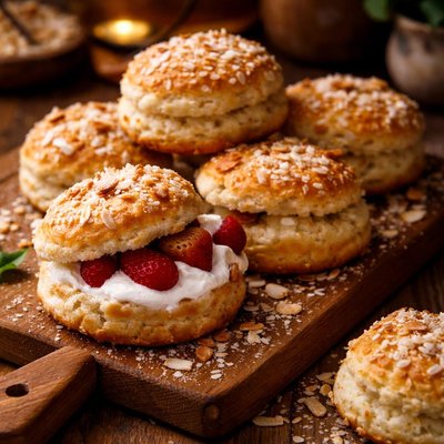 Image of Coconut Shortcakes