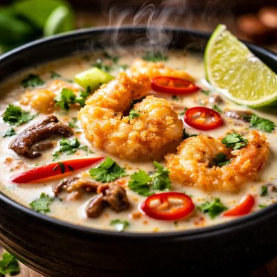 Image of Coconut Shrimp Soup