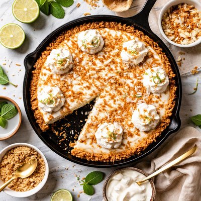 Image of Coconut Skillet Pie