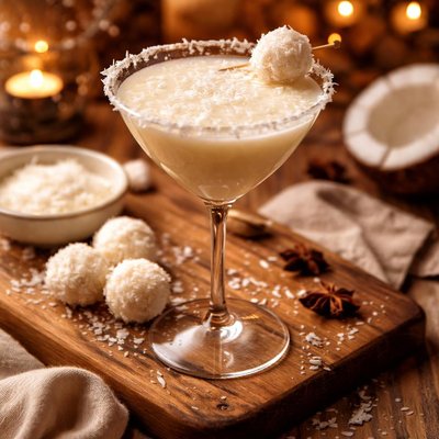 Image of Coconut Snowball Martini