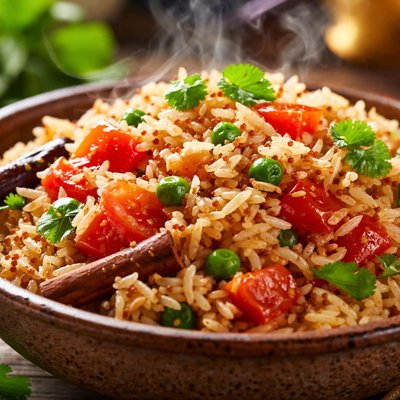 Image of Coconut Tomato Pulao