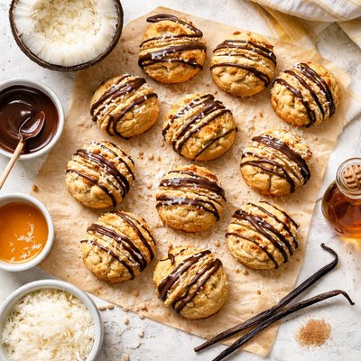 Image of Coconut Vanilla Macaroons