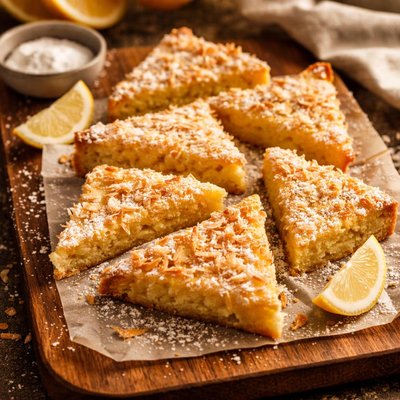 Image of Coconutty Lemon Triangles