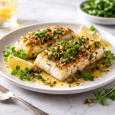 Image of Cod with Oregano