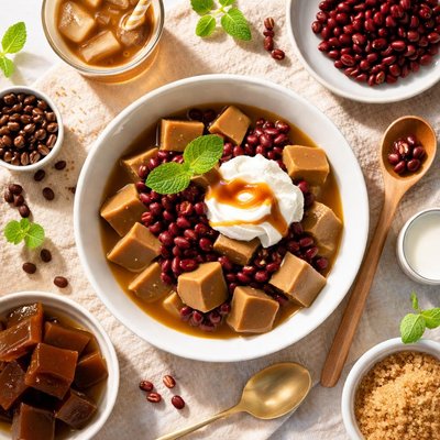 Image of Coffee Azuki Gelatin