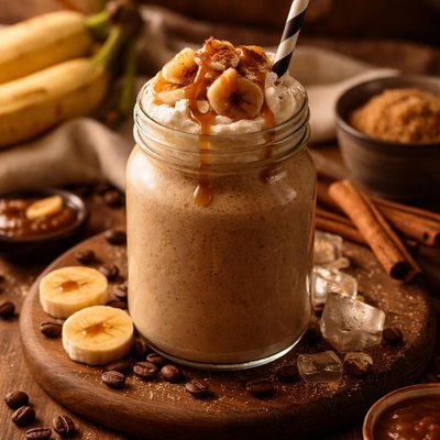 Image of Coffee Bananas Foster Smoothie