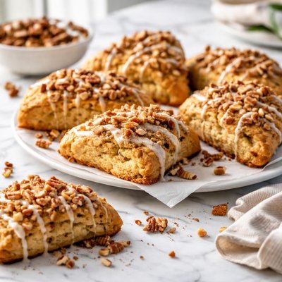Image of Coffee Cake Scones with Pecan Streusel Crunch