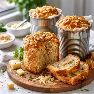 Image of Coffee Can Cheese Bread