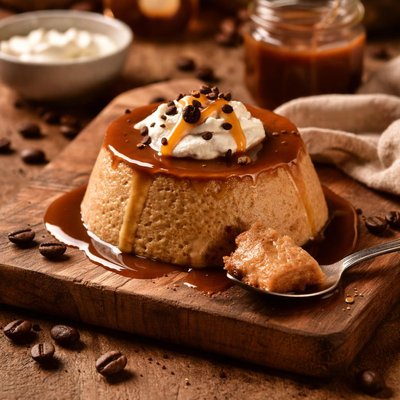 Image of Coffee Caramel Flan 4 Ww Points