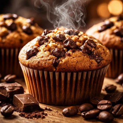 Image of Coffee Choc Chip Muffins