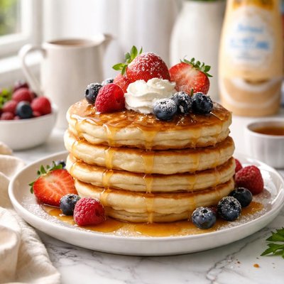 Image of Coffee Creamer Pancakes