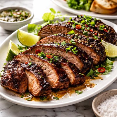 Image of Coffee Marinated Grilled Pork