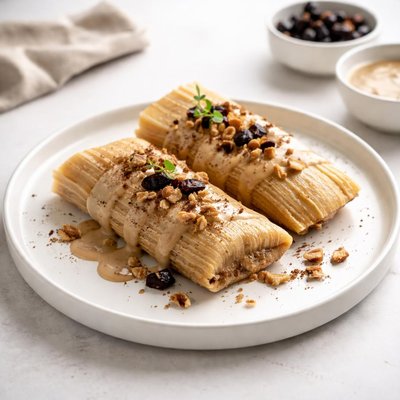 Image of Coffee Prune Cream of Wheat Sweet Tamales