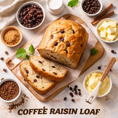 Image of Coffee Raisin Loaf Bread Machine