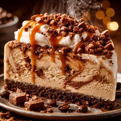 Image of Coffee Toffee Ice Cream Cake