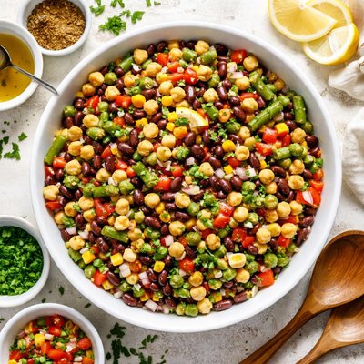 Image of Cold 3 Bean Salad