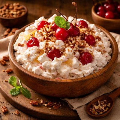 Image of Cold and Creamy Cherry Salad
