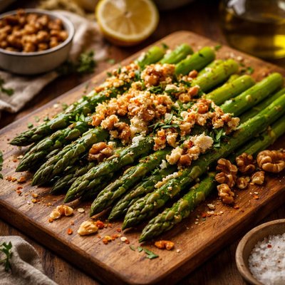 Image of Cold Asparagus with Walnuts