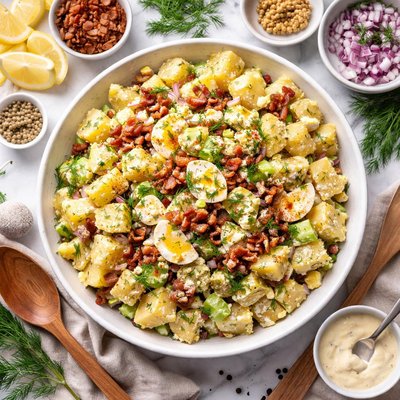 Image of Cold Fashioned Potato Salad Alton Brown