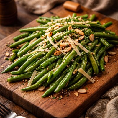 Image of Cold Green Beans with Gruyere Cheese