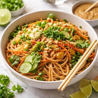Image of Cold Peanut Soba Noodles