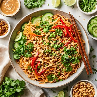 Image of Cold Sesame Noodles Tyler Florence