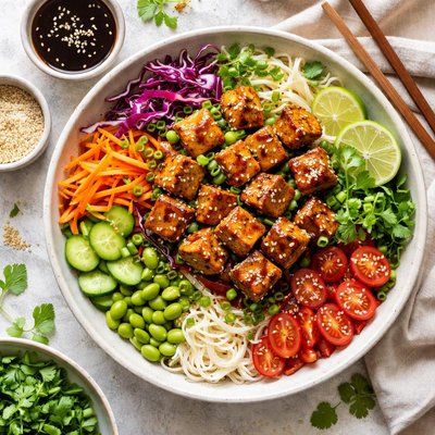 Image of Cold Teriyaki Tofu