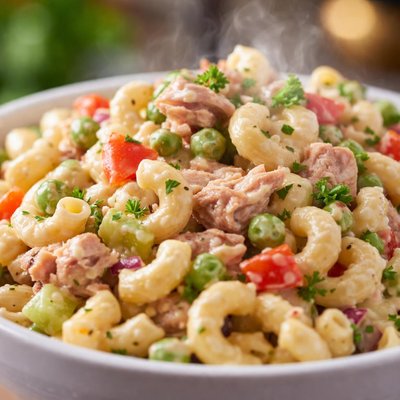 Image of Cold Tuna or Chicken Macaroni Salad
