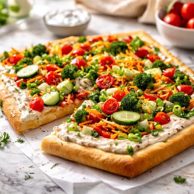 Image of Cold Veggie Pizza