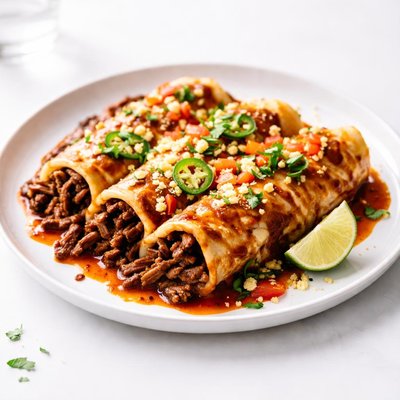 Image of Colorado Style Beef Enchiladas