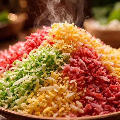 Image of Colored Coconut Flakes