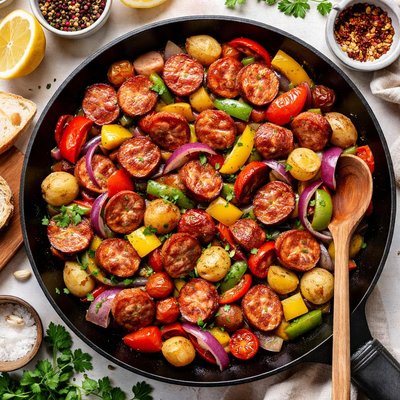 Image of Colorful Kielbasa