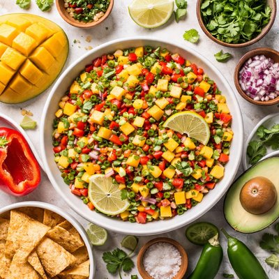 Image of Colorful Mango Salsa