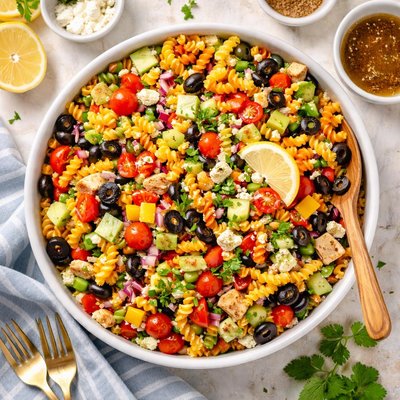 Image of Colorful Party Pasta Salad