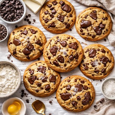 Image of Colossal Chocolate Chip Cookies