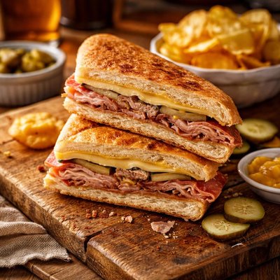 Image of Columbia Restaurant Cuban Sandwich