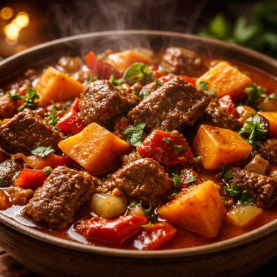 Image of Columbian Beef and Sweet Potato Stew