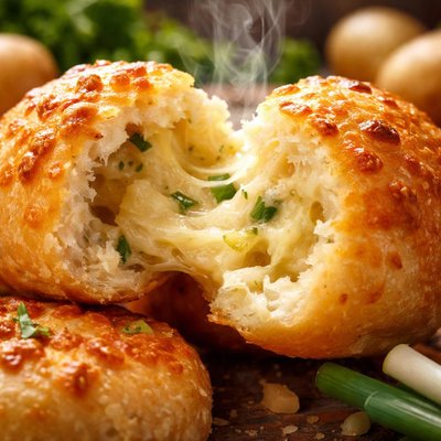 Image of Columbian Gone in a Flash Potato and Cheese Bread for Abm