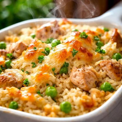 Image of Comfort Food Rice Casserole