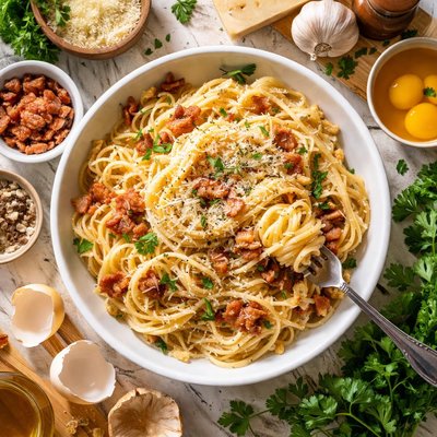 Image of Comforting Pasta Carbonara