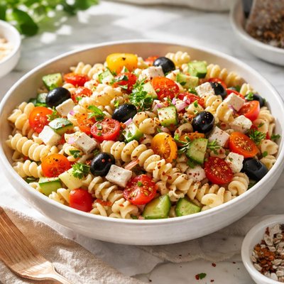 Image of Comforting Pasta Salad Gluten Free