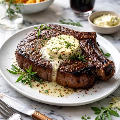 Image of Company Steak with Bearnaise Butter