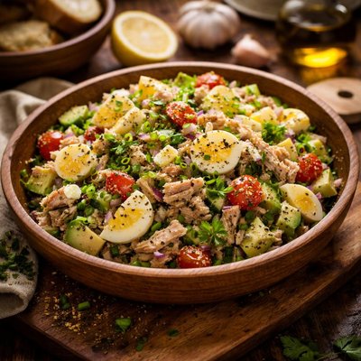 Image of Completely Different Tuna Egg Salad No Mayo
