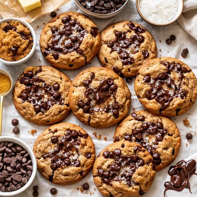 Image of Complex Chewy Gooey Good Chocolate Chip Cookies