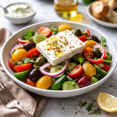 Image of Composed Greek Salad