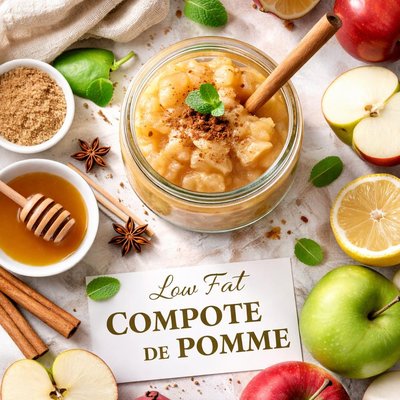 Image of Compota Vegana de Manzana