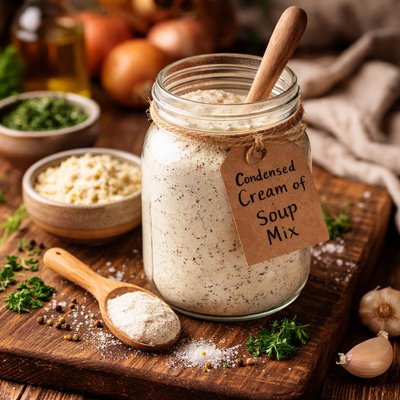 Image of Condensed Cream of Soup Mix Homemade Substitute Clone