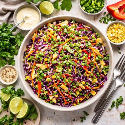 Image of Confetti Coleslaw with Cilantro