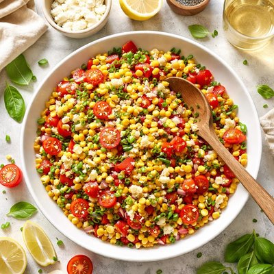 Image of Confetti Corn Salad Ina Garten Back to Basics