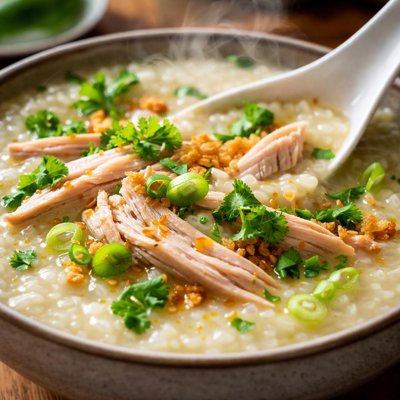 Image of Congee Jook Asian Turkey Rice Soup
